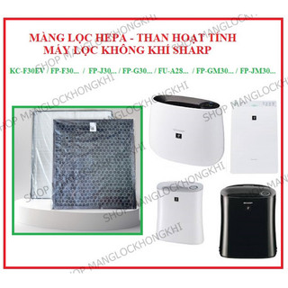 Màng lọc không khí cho máy sharp kc-f30, fp-j30e-a/b/p, fp-f30e, kc-f30ev, fp-gm30e, fp-jm30v, fz-f30hfe