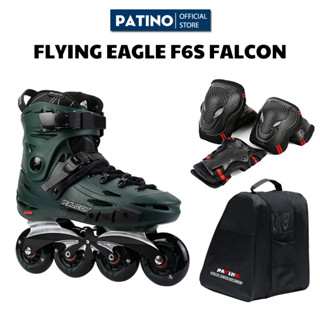 [ Tặng kèm phụ kiện] Giày trượt patin người lớn chuyên dụng Flying Eagle F6S FALCON chính hãng
