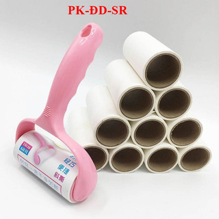 2 Bộ - Combo 2 Lõi Thay Thế Lăn Bụi 10cm – Keo Dính Siêu Sạch, Tiết Kiệm, Dễ Thay - Siêu Rẻ