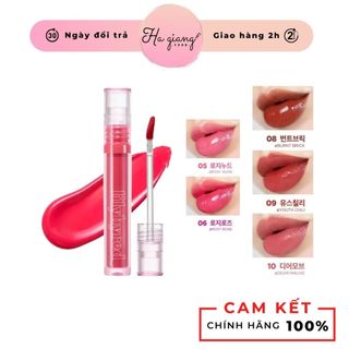 Son Tint Lilybyred Glassy Layer Fixing Tint Dạng Lỏng Lâu Trôi 3.8g Lilybyred 5,6,8,9,10,13 đủ màu, bám chắc