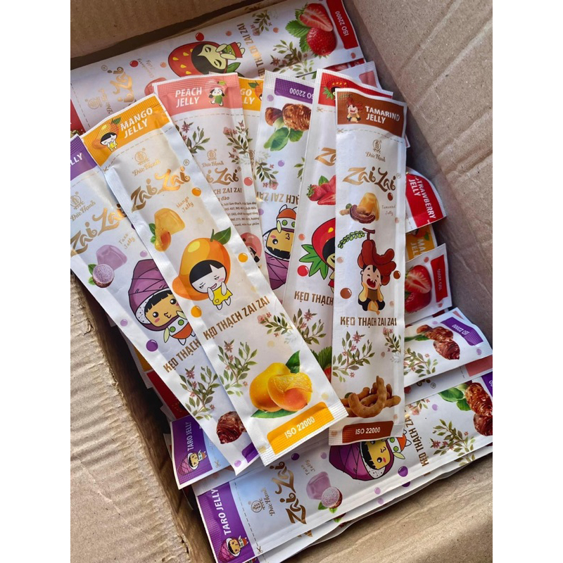 thạch zai zai Đức Hạnh gói dài 1kg
