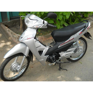 (Hàng Đẹp) Dàn áo wave alpha Bạc - wave Rs bạc kèm tem