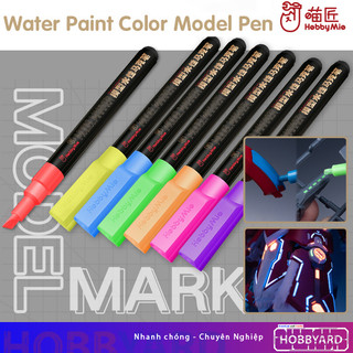 Bút sơn mô hình màu/dạ quang nhiều màu Hobby Mio Water Paint Color Model Pen