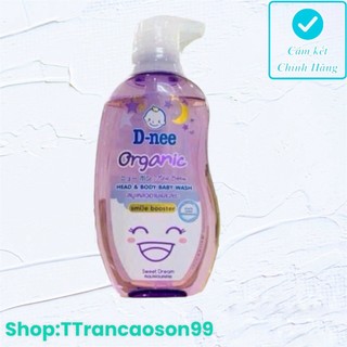 Sữa tắm gội cho bé Dnee Organic kids 400ml&380ml Thái lan