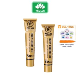 Combo2 Kem Che Khuyết Điểm Cao Cấp RULYA RUBY SUNCREEN ECO