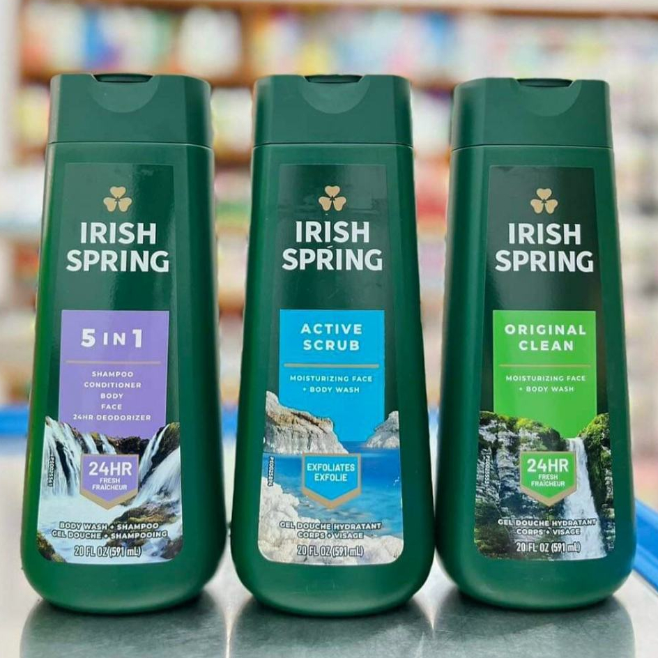 Sữa tắm nam Irish Spring Original 591ml