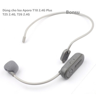 gọng mic trợ giảng aporo t18 plus, t28 plus