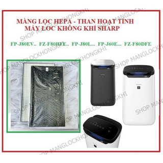 Màng lọc không khí cho máy sharp fz-f80hfe , fz-80dfe , fp-j80… , fp-j60…