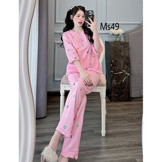 đồ bộ mặc nhà , chất thô kate