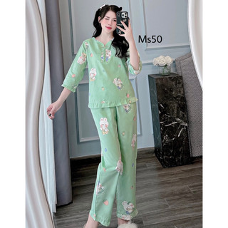 đồ bộ mặc nhà , chất thô kate
