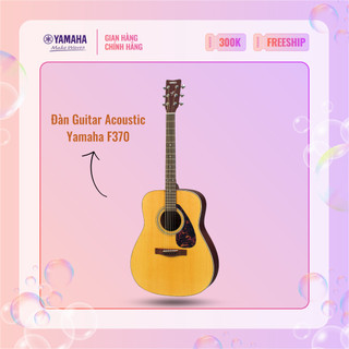 Đàn guitar acoustic yamaha f370 - mặt đàn gỗ vân sam, bảo hành chính hãng 12 tháng