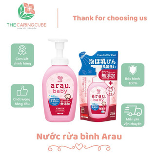 Nước rửa bình Arau