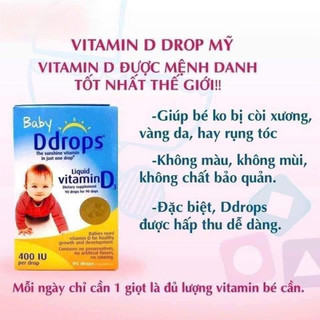 Vitamin D3 Ddrop  - 90 giọt