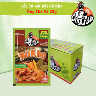 Lốc 30 Gói  Bột Bò Kho Ông Chà Và 28g (Beef Stew Seasoning Powder)