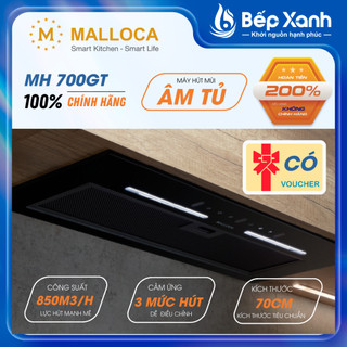 Máy hút mùi âm tủ malloca mh 700gt - 850 m3/h - ngang 70cm
