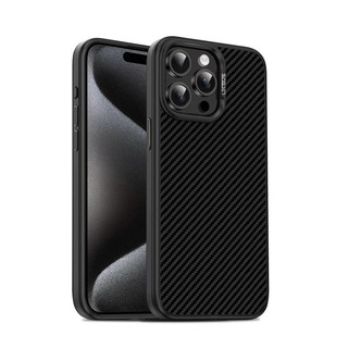 Ốp lưng carbon likgus hỗ trợ sạc không dây iphone 15 pro max, 14 pro max, 13 pro max siêu đẹp hàng chính hãng