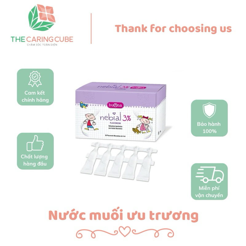 Muối ưu trương Buona dạng tép nhỏ