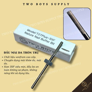 Đầu mài khóe da tròn trụ cao cấp chất liệu vonfram  chuyên dụng siêu êm mịn, siêu bền,size 3XF