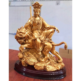 Tôn tượng ngài văn thù sư lợi bồ tát cao 25cm