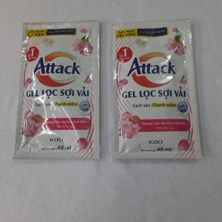 Gel giặt attack gói mẫu dùng thử 40ml