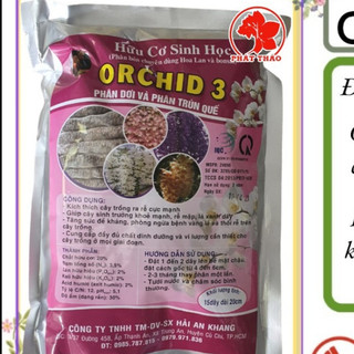 Phân bón hữu cơ sinh học cho Lan Orchid 3 - Phân dơi và phân trùn quế