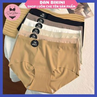 Quần Lót Nữ Đúc Su Thun Lạnh Không Đường May Cao Cấp Mềm Mại Kháng Khuẩn danbikini Mẫu 7A