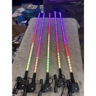 Ăng ten Led nháy đuổi 70 cm trang trí cho ô tô, xe tải, điện auto 12v, 24v