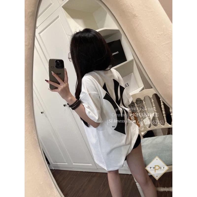 Áo thun tay lỡ MLb big logo , áo thun form rộng nam nữ unisex , Cocmer_vn 2023 HOT 2024 S223