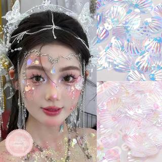 [HÀNG CÓ SẴN] Vỏ sò/vảy cá hologram - phụ kiện makeup,cổ trang, cosplay,..