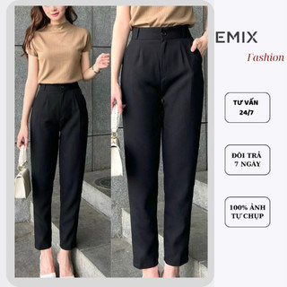 Quần tây nữ baggy công sở EMIX chất tuyết mưa , mềm mịn Baggyaoki04/P3/K11