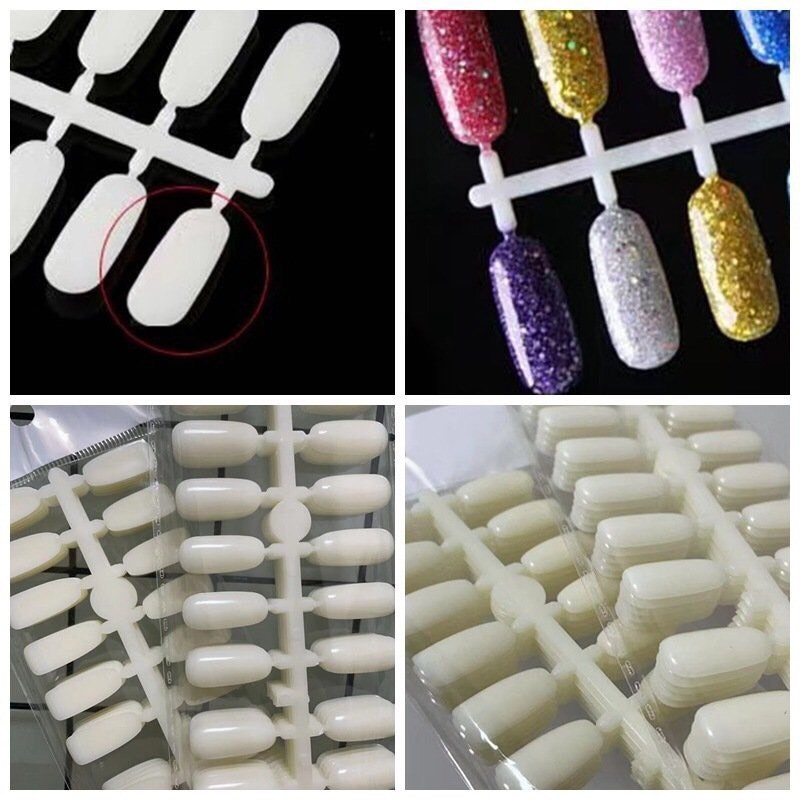 Móng giả tập sơn, sơn mẫu móng 120 móng 0677
