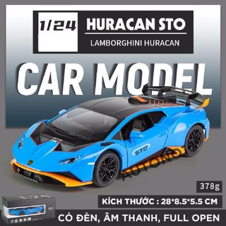 Mô hình xe Lamborghini Huracan Sto 1:24 Jin Lifang OT414 OT460