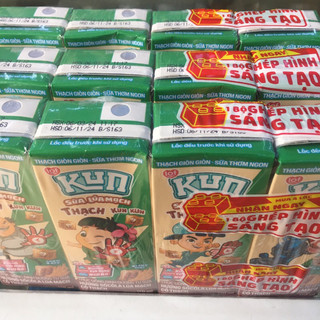 COMBO 4Lốc x 170ml Sữa Kun Socola Lúa Mạch Có Thạch
