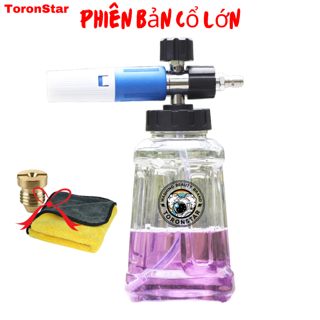 Bình Phun Tạo Bọt Tuyết Chính Hãng ToronStar Cho Máy Rửa Xe