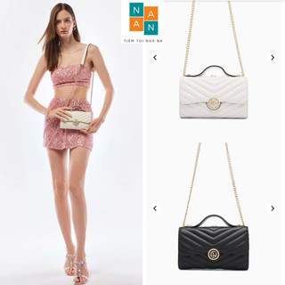 Túi  FREYA LYN WALLET ON CHAIN ĐEO VAI+ ĐEO CHÉO x Tiem tui nha Na size 20cm