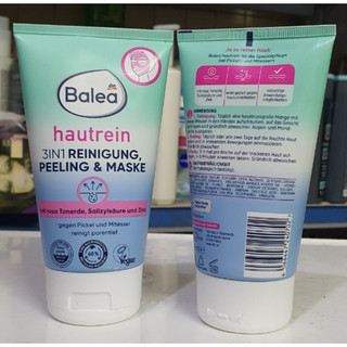 Sữa rửa mặt Balea hautrein 3in1 cho dan mụn của Đức