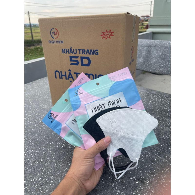 💥THÙNG 500 CÁI KHẨU TRANG 5D NHẬT MINH  MASK💥