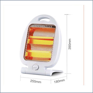 Quạt sưởi điện mini tắm bé| máy sưởi lò 2 bóng sưởi hồng ngoại ecosun halogen sưởi ấm phòng ngủ nhà tắm mùa đông an toàn