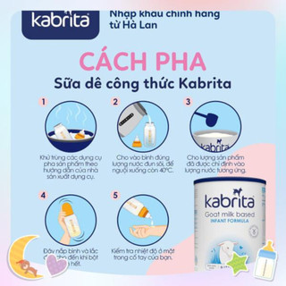 [Date 03/2025] Sữa Dê Kabrita Số 1 Hà Lan 400G (0-12 tháng) - Sữa Dê Công Thức 400g