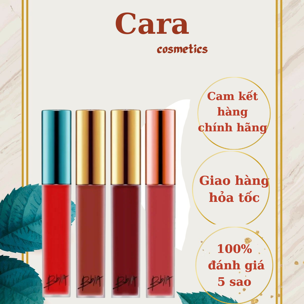 Son kem Bbia Last Velvet Lip Tint Full màu 04 13 23 24 25