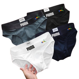 Set 3 Quần lót nam PM tam giác cao cấp, quần sịp nam chéo PM cạp to chất thun lạnh kháng khuẩn nhiều màu siêu đẹp