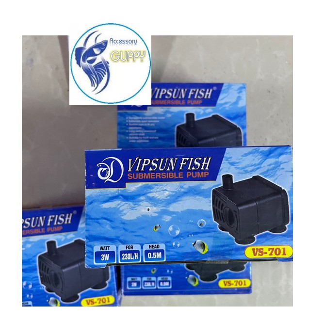Máy bơm lọc nước VIPSUN VS-701 cho hồ cá cảnh
