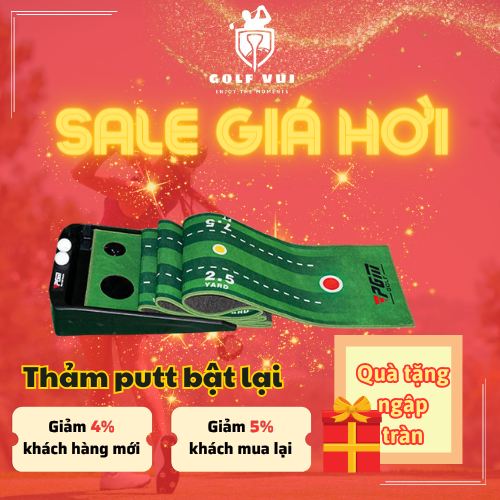 Thảm putt golf, Thảm putt bật lại cao cấp