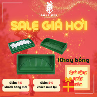Khay bóng golf, Khay nhựa & khay cao su cao cấp