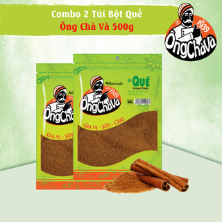 Combo 2 túi bột quế ông chà và 500g