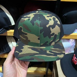 Nón snapback camo lưới đen chất lượng cao