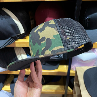 Nón snapback camo lưới đen chất lượng cao