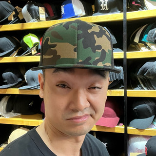 Nón snapback camo lưới đen chất lượng cao