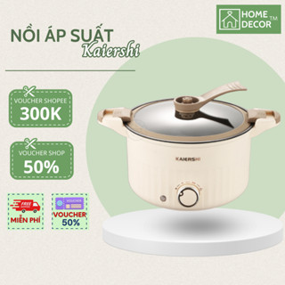 Nồi Áp Suất Đa Năng KAIERSHI JJ-24 Dung Tích 5L Size 24cm Công Suất 800W, 4 Chế Độ Lẩu, Hầm, Soup, Nấu Cơm Tiện Lợi