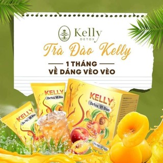 Trà Đào Giảm Cân Kelly Detox Mua 1 Tặng 1!